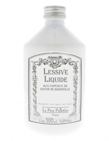 Lessive Liquide 500 ml copeaux de savon de Marseille