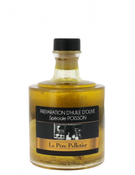 Préparation Huile d'Olive Spéciale Poissons Empilable 225 ml