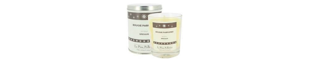 Bougie Douceur d'Hiver Boîte Ronde 150 g | Le Père Pelletier